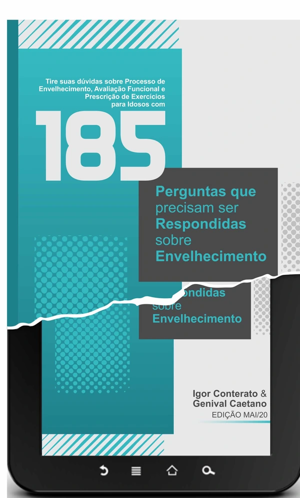 Capa de 185 Perguntas sobre Envelhecimento